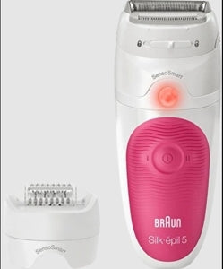 ماكينة إزالة الشعر براون سيلك إيبيل 5 5600 للاستخدام الجاف/الرطب