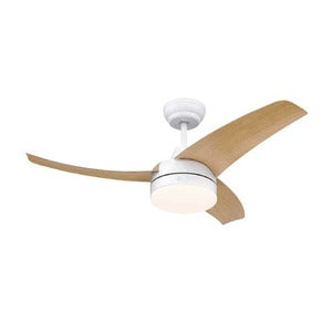 مروحة سقف CCT مقاس 42 بوصة مع جهاز تحكم عن بعد من Westinghouse، طراز Longwood، مزيج من الخشب