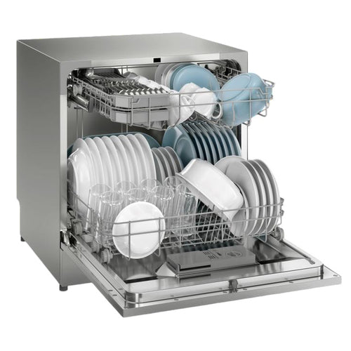 غسالة أطباق إلكترولوكس UltimateCare 300 EFC3862MS - 8 إعدادات - تجفيف AutoOpen - شاشة LCD - مدمجة بعرض 55 سم