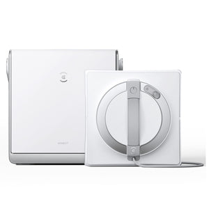 روبوت تنظيف النوافذ الداخلية والخارجية بما في ذلك محطة الإرساء والتطبيق Ecovacs Winbot W2 Omni model