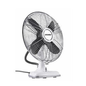 مروحة معدنية عتيقة مقاس 12 بوصة من CHROMEX، طراز CH8030