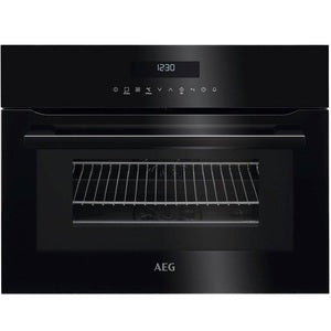 فرن مدمج مع ميكروويف AEG موديل KME761000B أسود