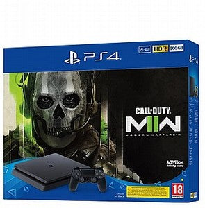 جهاز سوني بلاي ستيشن 4 سليم مزود بلعبة CALL OF DUTY موديل CUH-2216A-COD