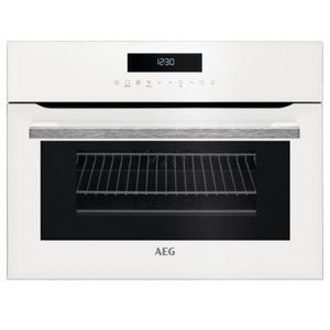 فرن مدمج مع ميكروويف AEG موديل KMK761000W أبيض