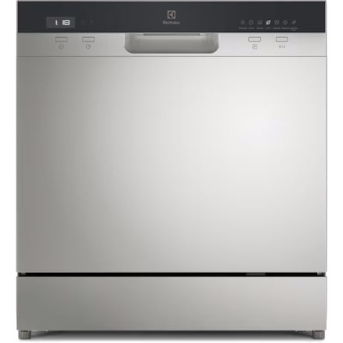 غسالة أطباق إلكترولوكس UltimateCare 300 EFC3862MS - 8 إعدادات - تجفيف AutoOpen - شاشة LCD - مدمجة بعرض 55 سم