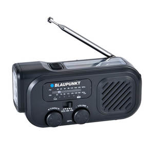 راديو Blaupunkt S BP-1850X المحمول مع مصباح LED مدمج وشاحن محمول