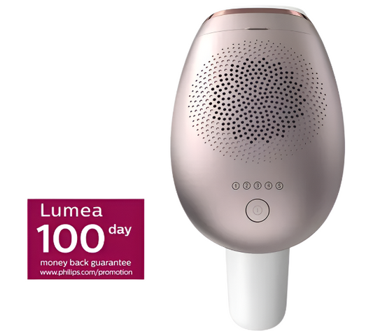 نظام إزالة الشعر من فيليبس Lumea Series 7000 IPL مع قلم تشذيب - أبيض
