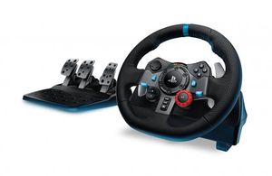 عجلة سباق Thrustmaster T80 Ferrari 488 GTB Edition مع دواسات للكمبيوتر الشخصي وبلايستيشن 4