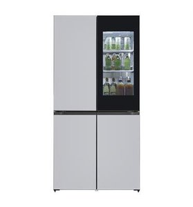 ثلاجة 4 أبواب بسعة 632 لتر LG GR-729SINS زجاج فضي