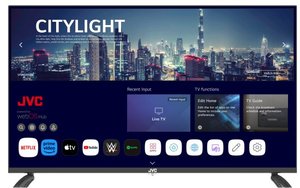 تلفزيون ذكي 4K QLED مقاس 43 بوصة مع نظام التشغيل webOS طراز LT-43NQ7155 من JVC