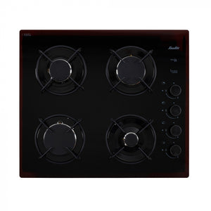 موقد غاز 60 سم SAUTER زجاج أسود موديل SHG8500B