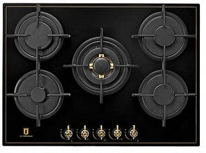 موقد غاز 5 شعلات 70 سم من LE IMPERIAL، موديل IM7047-BK