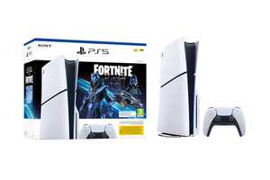 وحدة تحكم PS5 Slim تتضمن قسيمة لعبة Fortnite طراز CFI-2016A-FT من SONY