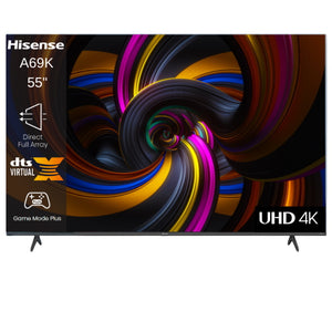 تلفزيون Hisense UHD 4K الذكي مقاس 55 بوصة موديل 55A69K