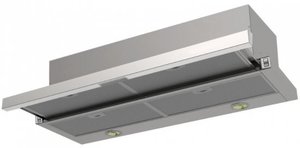 شفاط LyVent التلسكوبي 60 سم، من الفولاذ المقاوم للصدأ، موديل LV-P-841