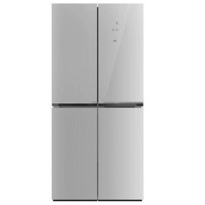ثلاجة بأربعة أبواب موديل TRF-460WEXS من الفولاذ المقاوم للصدأ TCL