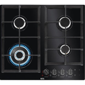 موقد غاز AEG رباعي الشعلات موديل HKB64550NB