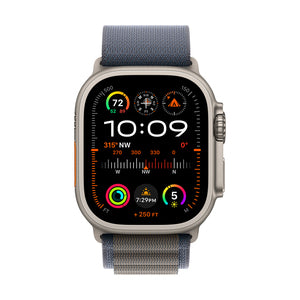 ساعة Apple Watch Ultra2 مقاس 49 مم مزودة بخاصية الاتصال الخلوي مع حلقة Alpine