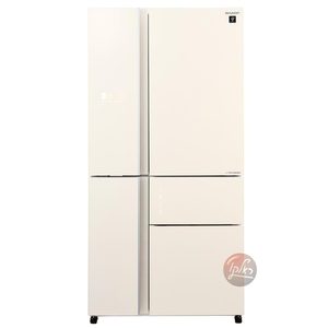 ثلاجة شارب بخمسة أبواب موديل SJ-R9734 مع باب زجاجي