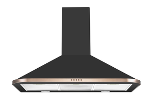 شفاط مطبخ Ly-Vent أسود عتيق موديل LV-O-538