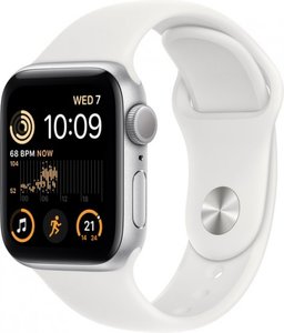 ساعة Apple Watch SE GPS مقاس 40 مم، لون ألومنيوم منتصف الليل
