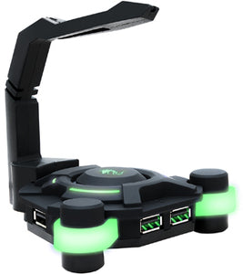موزع USB بأربعة منافذ مع مدير كابلات لماوس Dragon GPDRA-USS-G