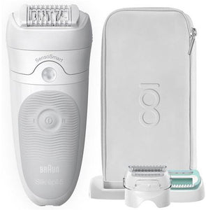 آلة إزالة الشعر الرطبة/الجافة Silk Epil 5 MBS5610 Series + رأس حلاقة Braun